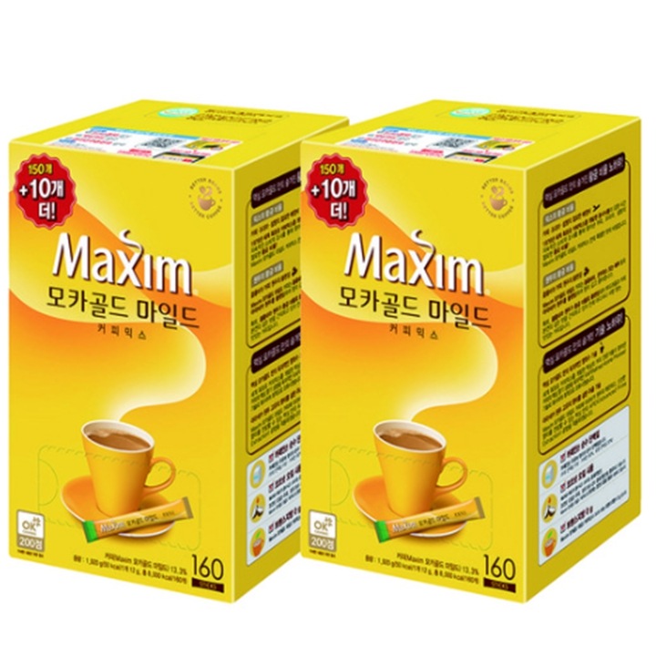 モカゴールド マイルド コーヒーミックス 160個入り 2ボックス