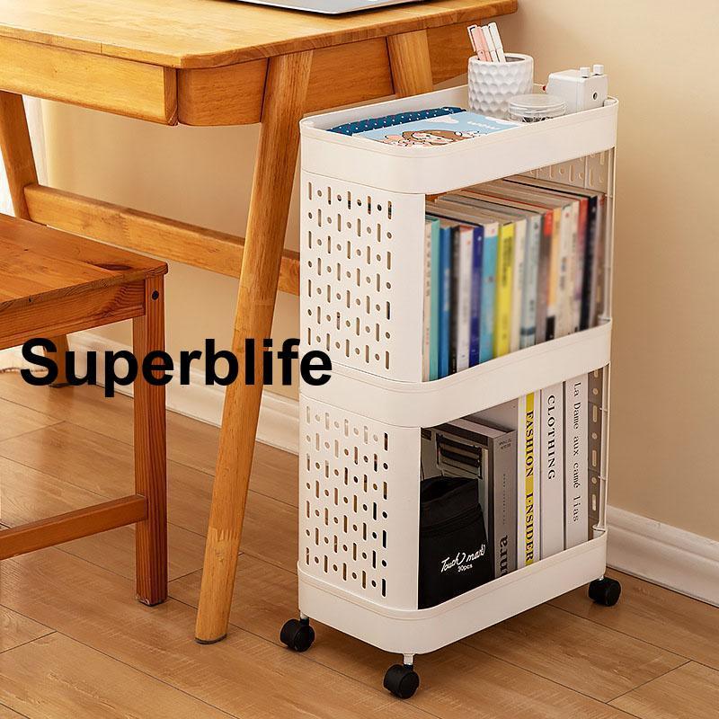 【超お得1つ買うと10個もらえる】急速出荷サイドワゴン 本棚 書類ワゴン キャスター付き 2段3段4段 デスク下 収納ラック 大容量 スリム サイドテーブル デスク収納 デスクワゴン オフ迅速な出荷 41,538円