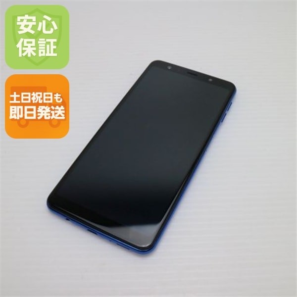 超美品 SIMフリー Galaxy A7 ブルー スマホ 193