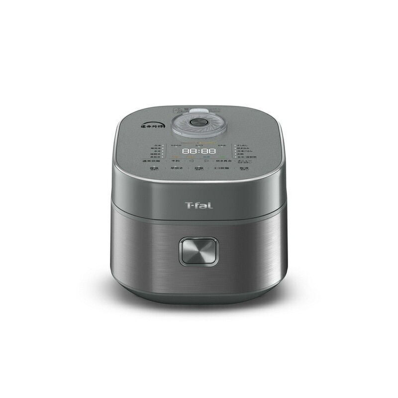 ティファール ザライス 遠赤外線IH炊飯器 メタリック RK880CJP 炊飯器 5.5合 T-fal
