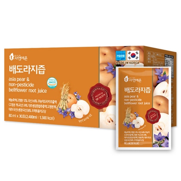 たっぷり詰め込んだ梨キキョウ汁 80ml 30包 1ヶ月分