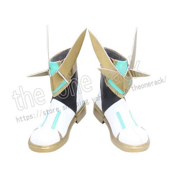 ゼノブレイド 2 コスプレ 靴 道具小物 ブーツ 仮装 変装 コスチューム