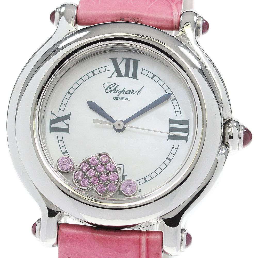 ショパール Chopard 27/8238-401 ハッピースポーツ リミテッドエディション 200本限定 クォーツ レディース _845409【中古】