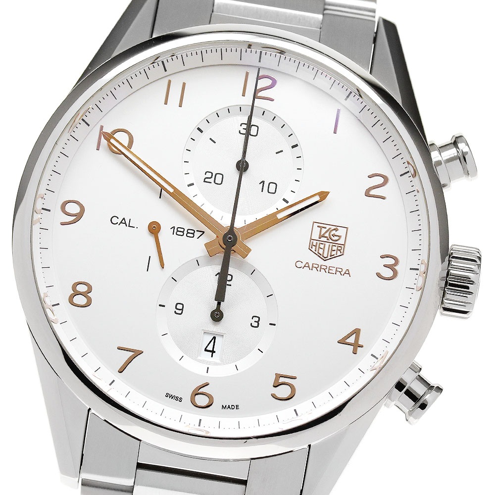 タグホイヤー TAG HEUER CAR2012.FC6235 カレラ キャリバー1887 自動巻き メンズ 良品 保証書付き_860128【中古】