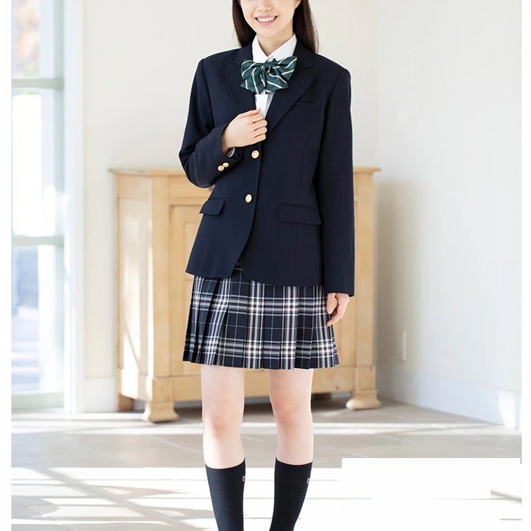 jk西外套女JK制服制服クラス服卒業高校大学スーツ現ベーシックスーツ
