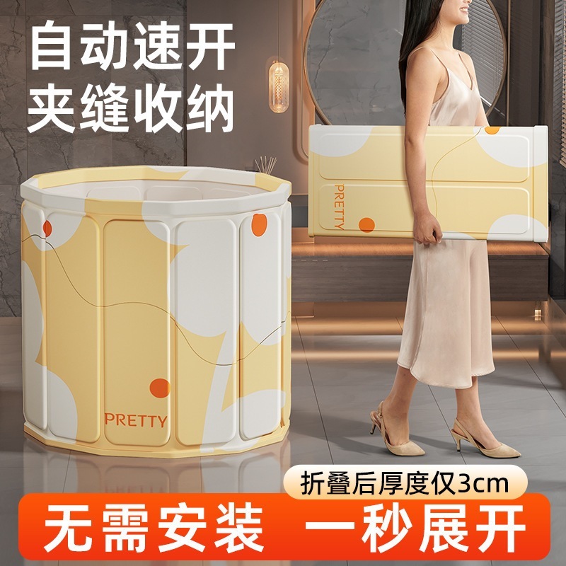 大人用折りたたみ風呂桶家庭用風呂桶子供大人全身浴水泳用浴槽バスタブ浴槽