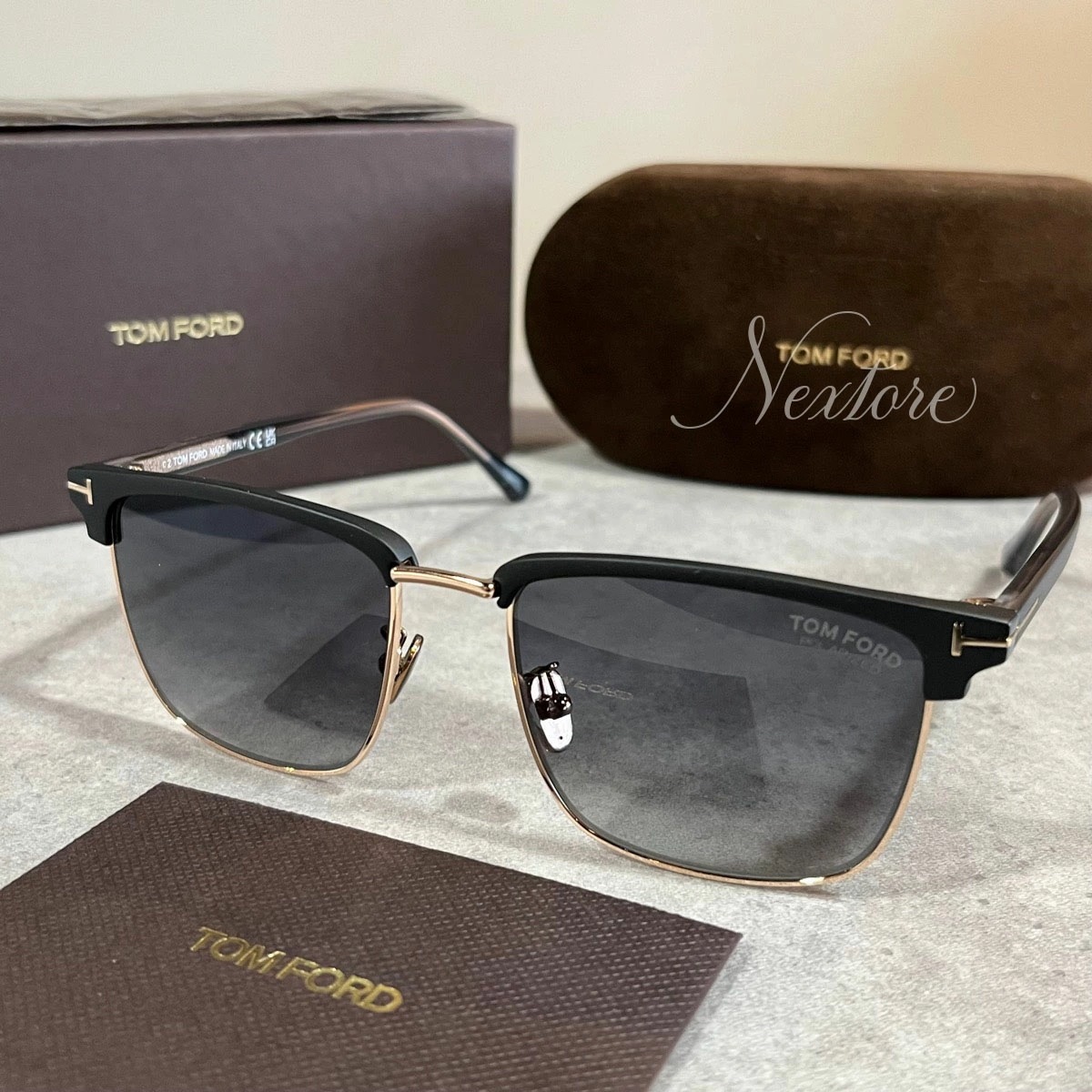 【正規品・新品】TOMFORD TF997 H FT997 02D イタリア製 サングラス メガネ 眼鏡 メンズ レディース トム フォード 伊達メガネ ビジネス 普