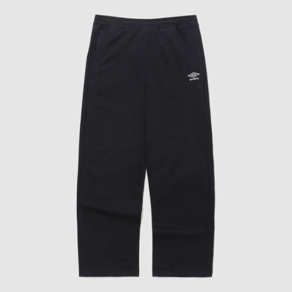 M パンツ NQK UQ123CFP18-BLK エッセンシャル ルーズ ストレート パンツ / ブラック