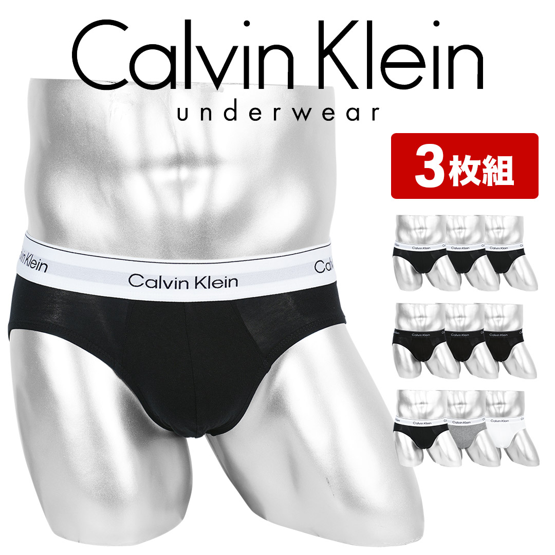 【3枚セット】Icon Cotton Stretch HIP BRIEF メンズ ブリーフ