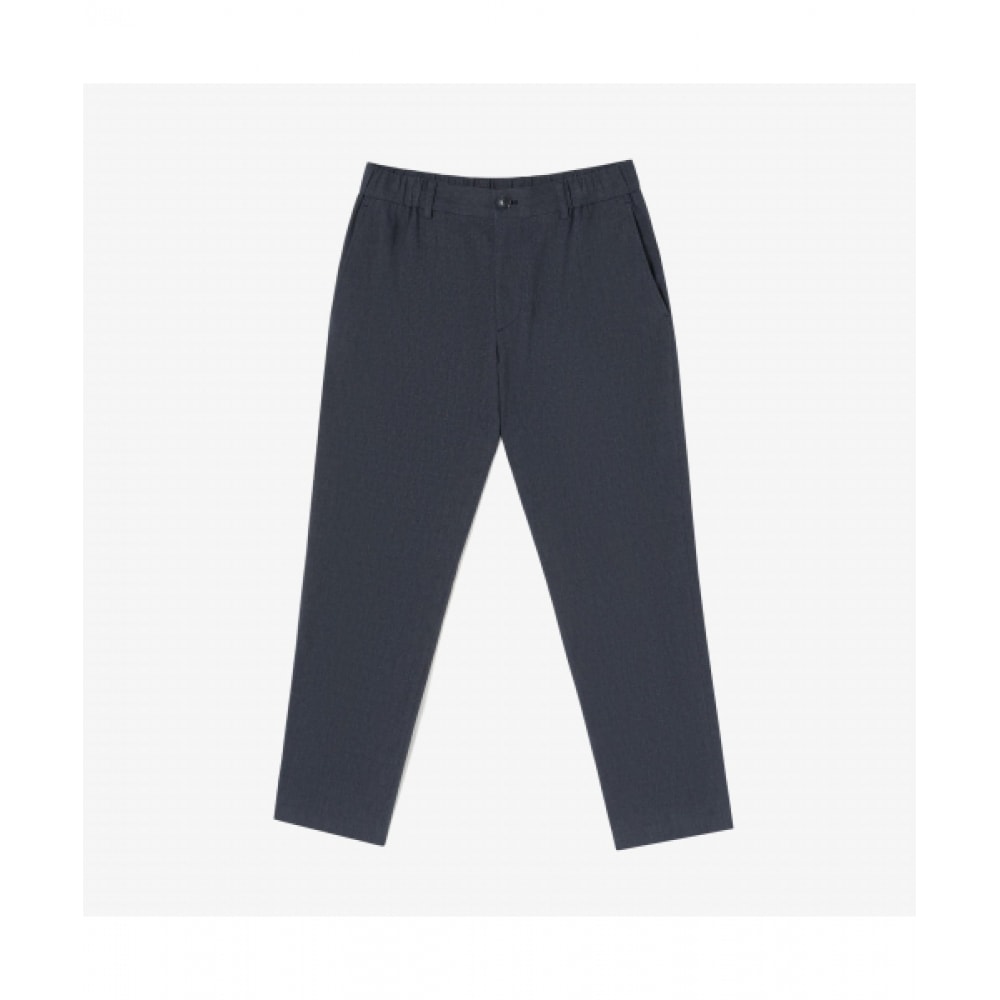 LACOSTE メンズマイクロパターンチノパンツ [ネイビー]