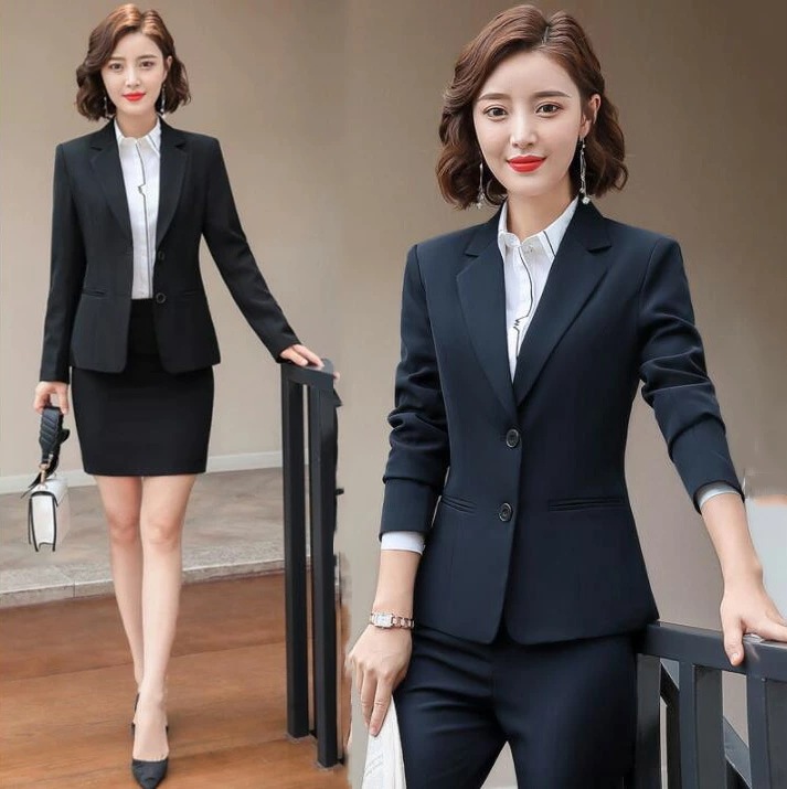 リクルートスーツ 事務服 就職活動 レディース パンツスーツ 可愛い 通勤 きれいめ セレモニー スカートスーツ 面接 セットアップ ビジネススーツ 細身 春秋 2点セット ジャケット＋パンツ/スカー