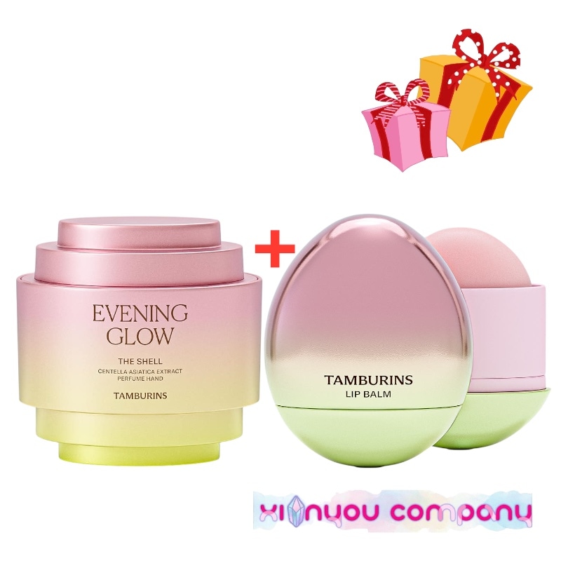 [ハンドクリーム+リップバームSET]パフュームハンドクリーム イブニンググロー15ml&ティンティッド エッグリップバーム ローズウッディグロウ5g/国内人気ハンドクリーム 韓国コスメ