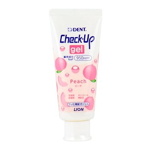 ライオン歯科材 チェックアップジェル ピーチ 60g