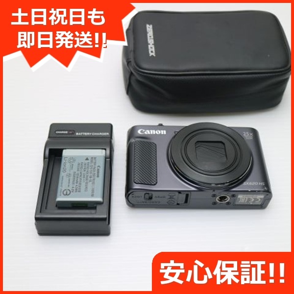 美品 PowerShot SX620 HS ブラック コンデジ Canon 112