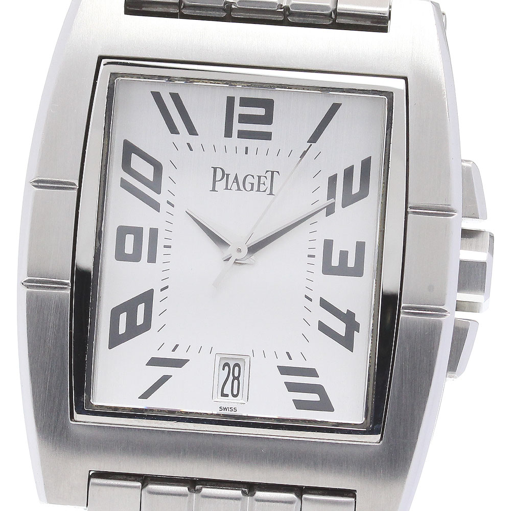 ピアジェ PIAGET 27050 アップストリーム デイト 自動巻き メンズ 良品 _845978【中古】