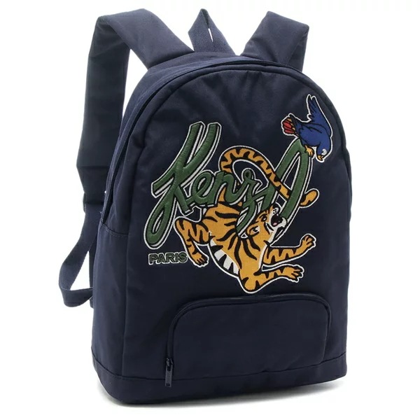 リュック バックパック BLUE JUNGLE 刺繍 ネイビー キッズ K60618 84A