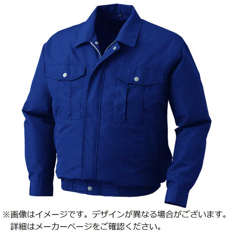 空調服　空調服　ポリエステル製ワーク空調服　ウェアのみ　ネイビー　L 　KU90540C03S3