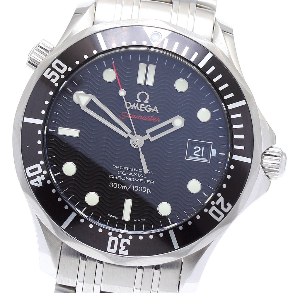 オメガ OMEGA 212.30.41.20.01.002 シーマスター300 コーアクシャル デイト 自動巻き メンズ 良品 _890146【中古】