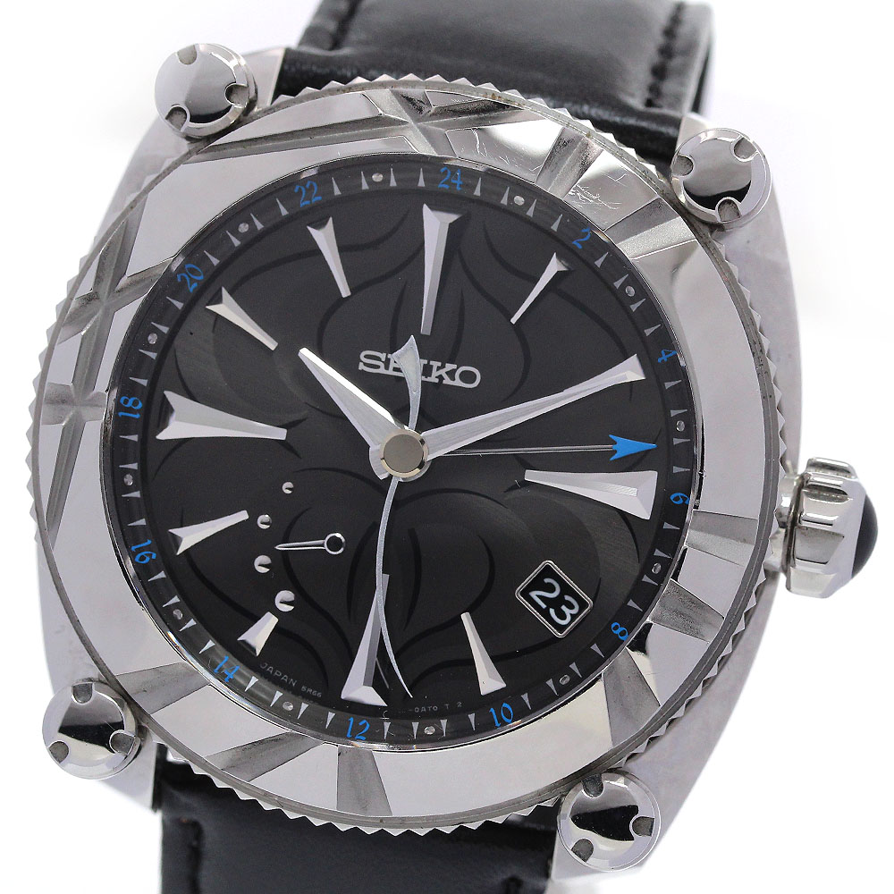 セイコー SEIKO SBLA077/5R66-0AZ0 ガランテ パワーリザーブ スプリングドライブ メンズ 保証書付き_848493【中古】 196,150円