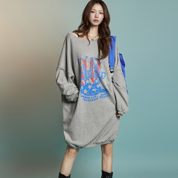 D5356 スウェットシャツ ワンピース 11,804円