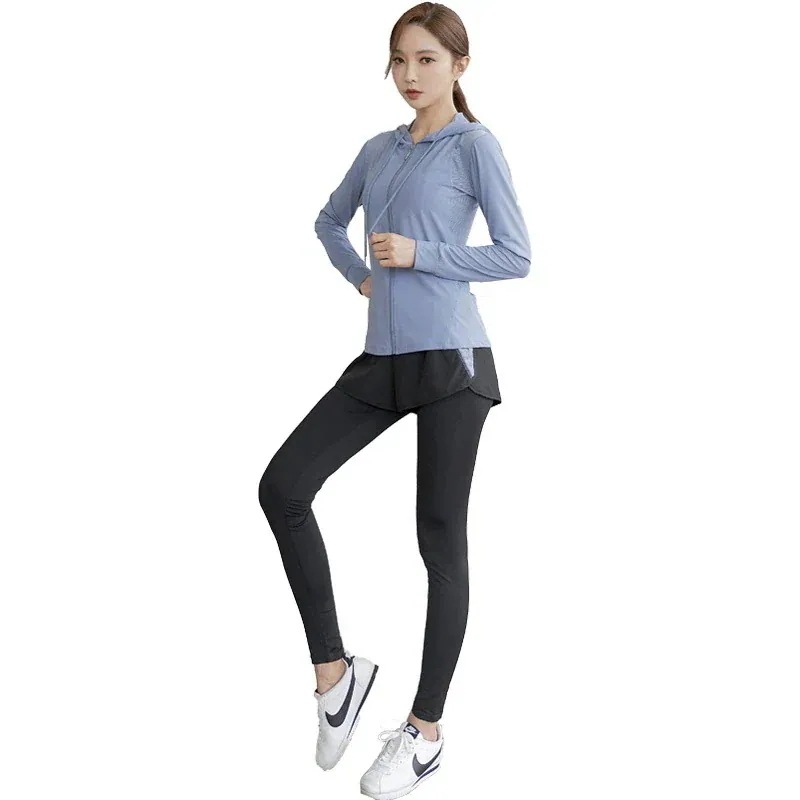 2025夏新作5点セット 速乾 吸汗 ヨガレギンス ウォーキング トレーニングウエア/ランニングウェアフィットネスウェア おしゃれ トップス スウェット ヨガウェア