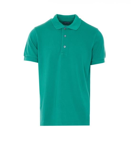 TOMFORD Men Polo Shirts JPS011 JMT013GBI Green