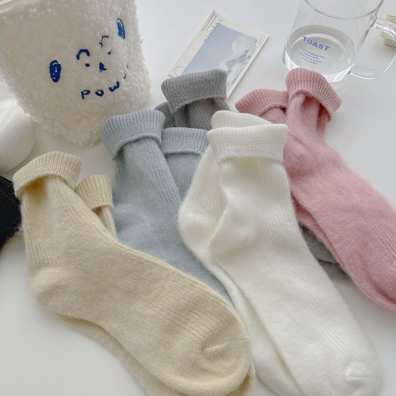 靴下ソックス あったか靴下 冷えとり ロング ルームソックス 柔らかい ソックス レディース 暖かい もこもこ ロング ルームソックス