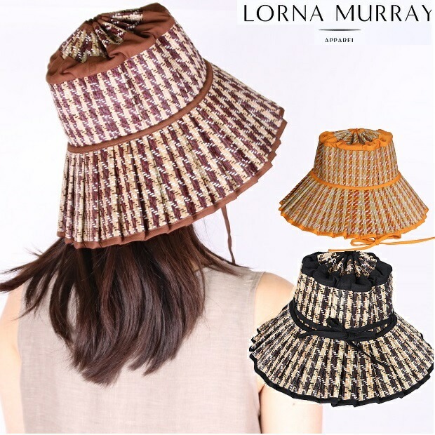 【国内正規品】 ローナマーレイ lorna murray 公式 帽子 ハット Adult Luxe Capri Melbourne 正規品 レディース つば広 麦わら帽子 ストローハット　インスタ人気 12,375円