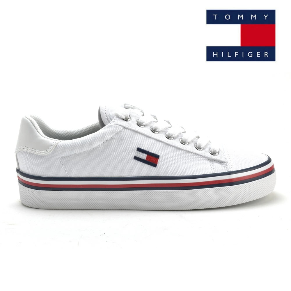 トミーヒルフィガー スニーカー レディース ローカット シューズ 靴 ホワイト 白 TOMMY HILFIGER FRESSIAN