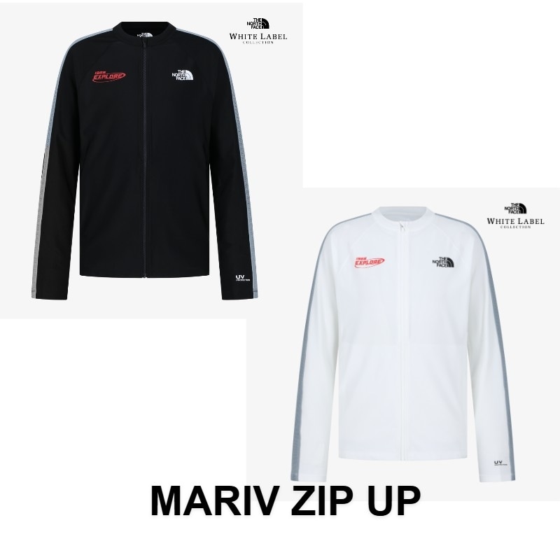 韓国正規品保証 関税負担なしNJ5JS04J MARIV ZIP UPデイリー 基本 着装 男子 女子 人気 韓国 ファッション 男女共用 アウトドア