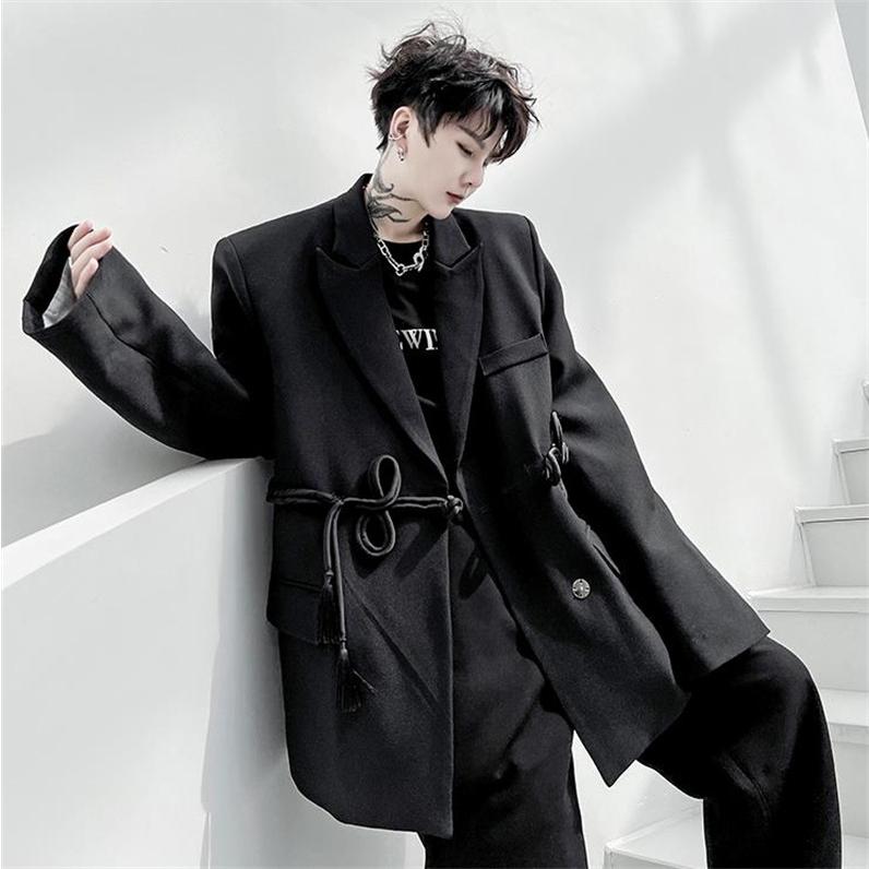 メンズ コート カジュアルスーツ テーラード ブレザー イベント 長袖 アウター パーティー 公演 クラブ 舞台衣装 ダンスウェア 黒 発表会 外套 男子 上着