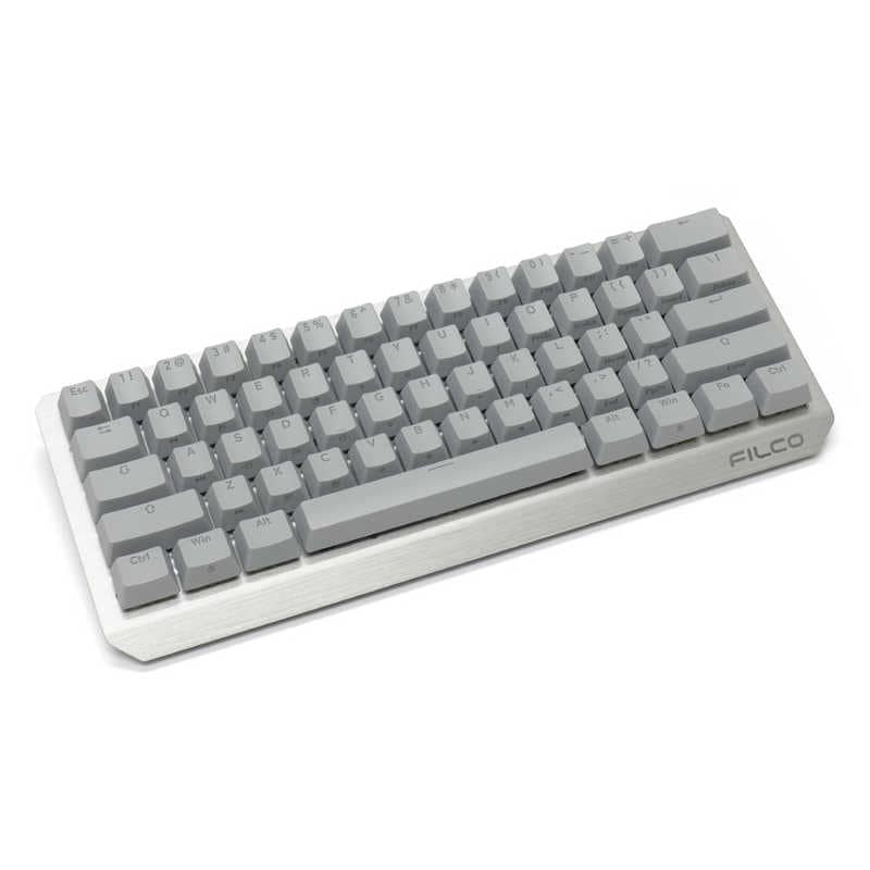 FILCO　ゲーミングキーボード Majestouch Luce60 スピードシルバー軸 英語 ［有線 / USB］　FKBL61MSS/SG