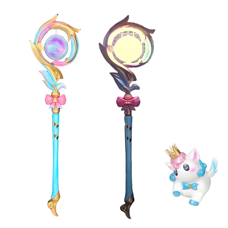 Monenjoy 崩壊スターレイル ヒアンシー 法杖　100cm　イカルン　25cm　小動物コスプレ道具　3dPLA材質　昏光の庭オクヘイマ　アクセサリー　撮影道具　実物撮影　イベントGS1415