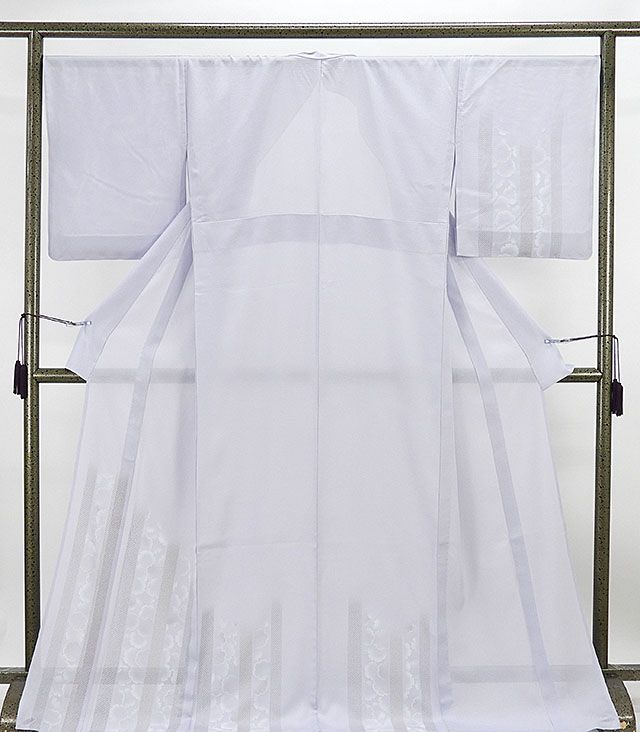 夏物 訪問着 新品仕立済 正絹 夏物 雪輪匹田模様 絽訪問着 新品 仕立て上がり 着物