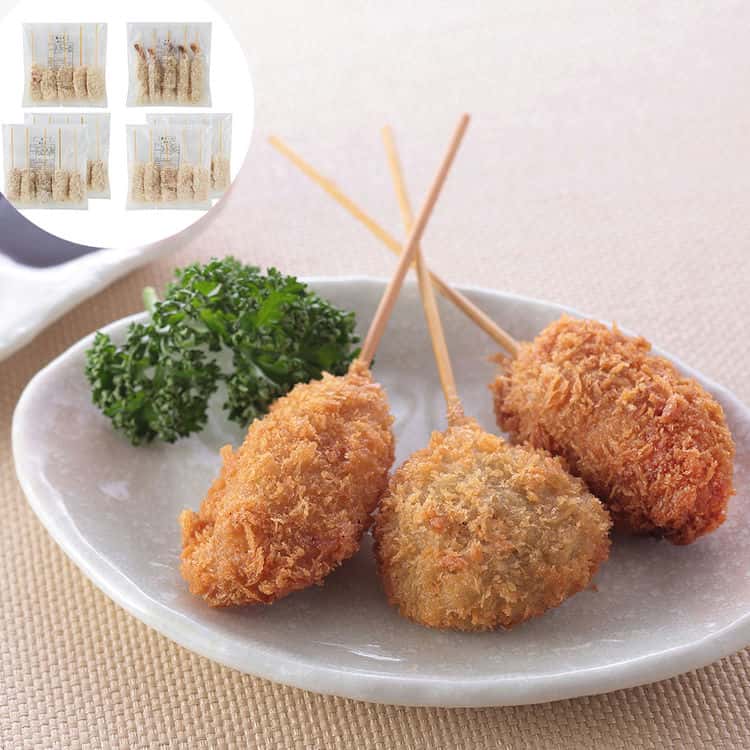 大阪名物 串カツ D(4種 計30本) 離島は配送不可 930092 お歳暮 お中元 お土産 ご進物 ギフト 贈り物に最適