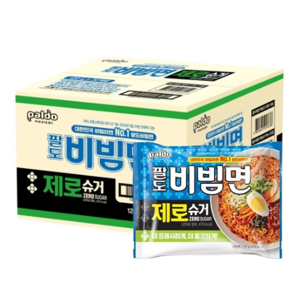 ゼロシュガー ビビン麺 120g×32個入り 低カロリー ダイエット向け 韓国風ビビン麺