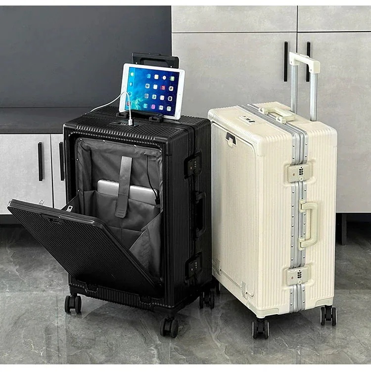 軽量 機内持ち込み TSAロック 出張 トップレベルの品質 キャリーケース 大容量 可愛い 新品スーツケース USB充電可能 多機能カップホルダー付き 短途旅行 ins人気 静音 丈夫で長持ちする 修 8,649円