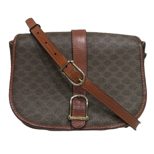 セリーヌ CELINE マカダム柄 M08 バッグ ショルダーバッグ レディース 【中古】