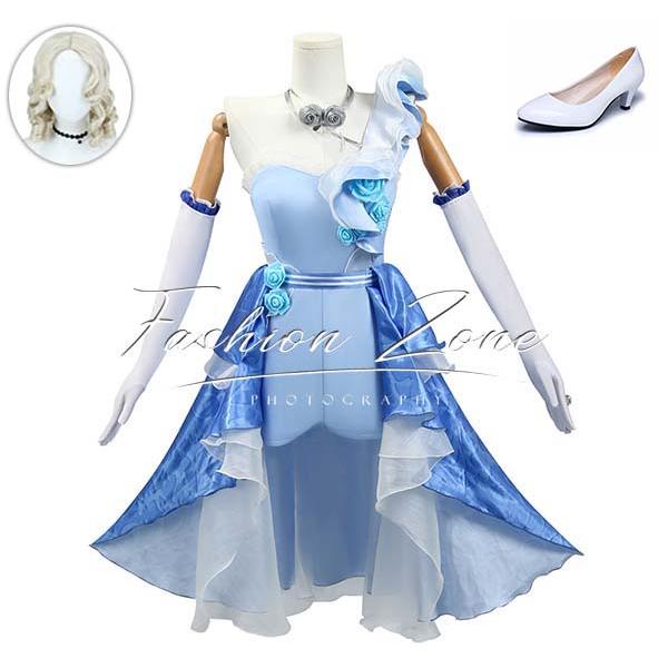 IdentityV 第五人格 風 調酒師 バーメイド 逐浪のバラ本 コスプレ衣装 ウィッグ 靴 cosplay ハロウィン 演出服 変装