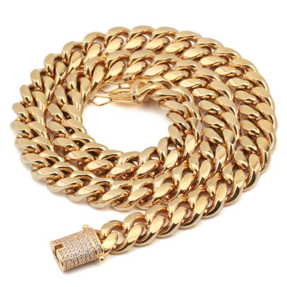 ステンレス 喜平ネックレス 幅12mm [n390-g-12mm]