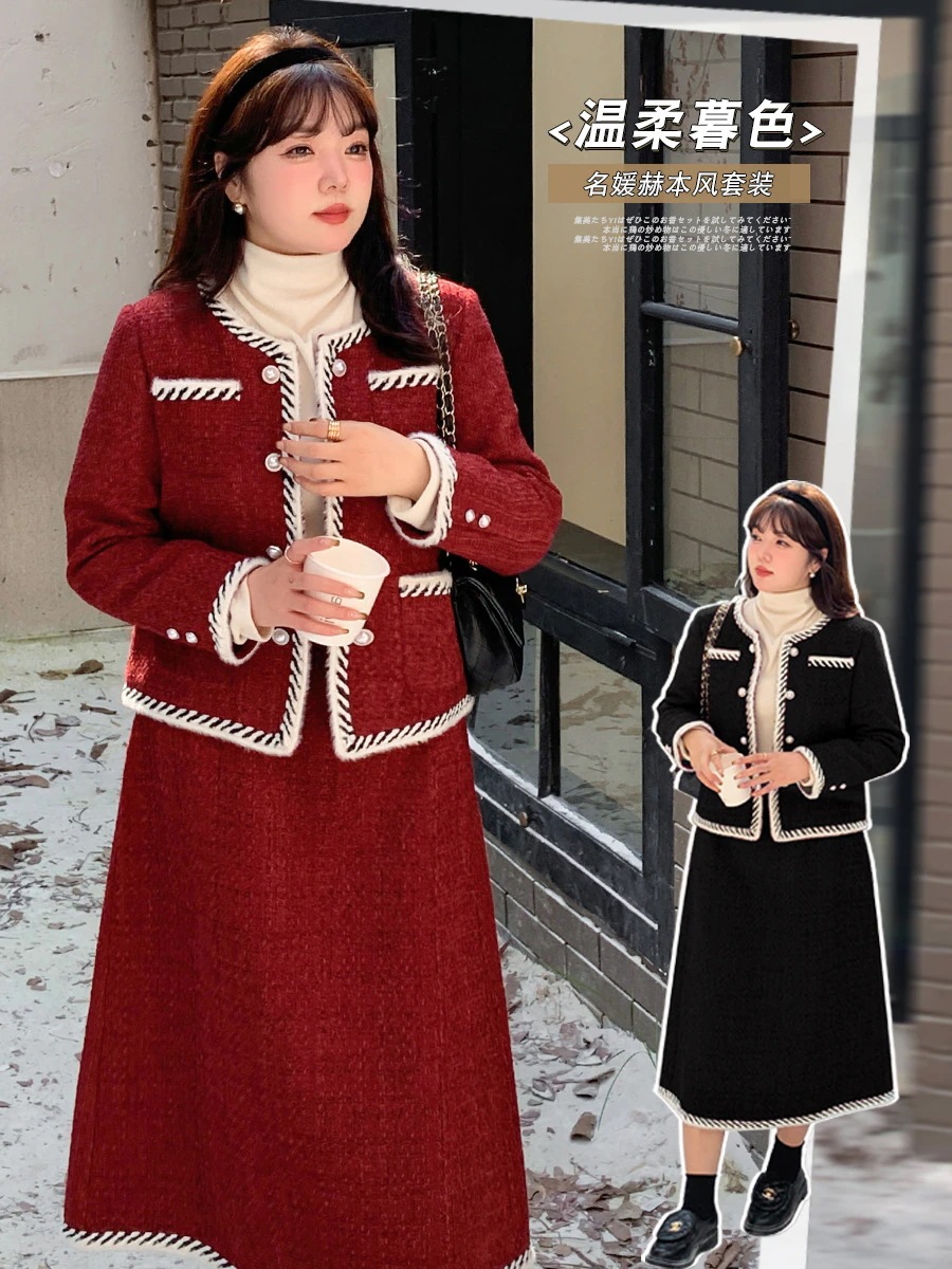 【ぽちゃまに】 冬 サンタクロース 上下セット クリスマス 大きいサイズ 体型カバー レディース レッドセットアップ メガ割30%までに制限