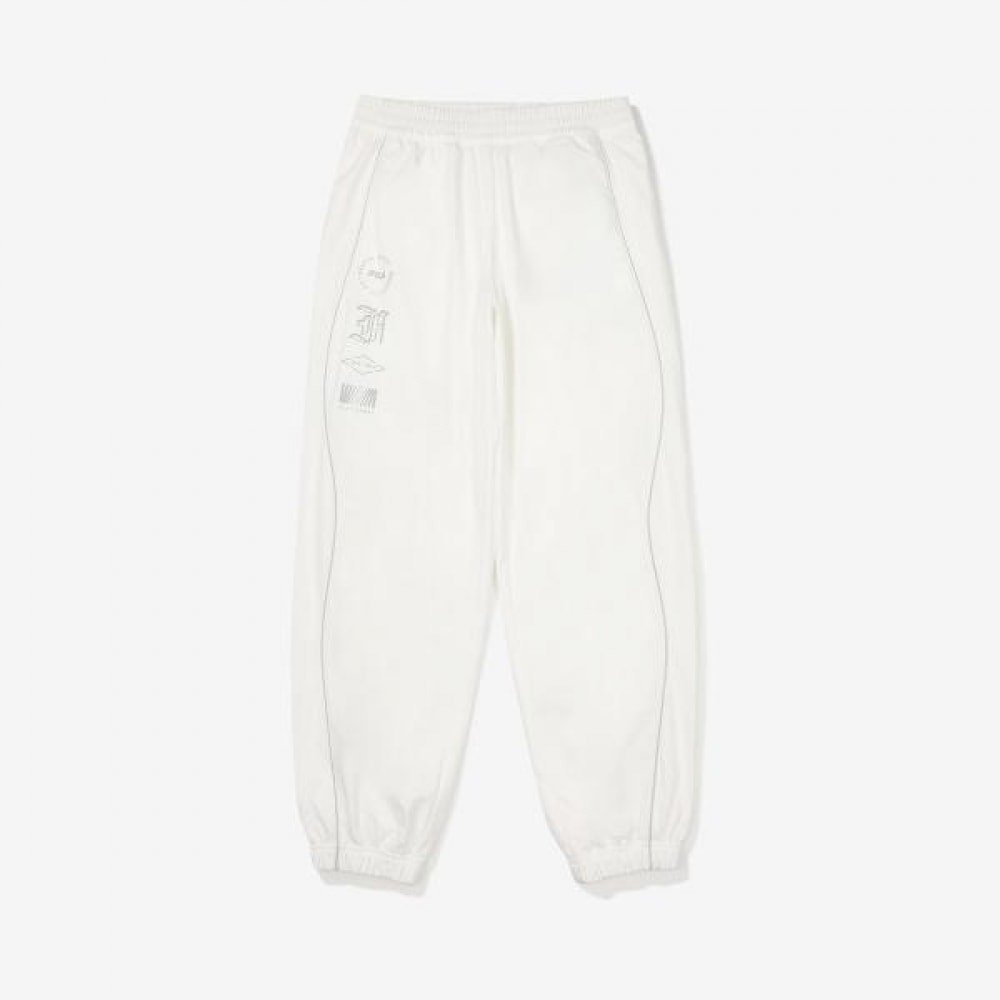 FILA 再帰反射 ウーブン ジョガーパンツ