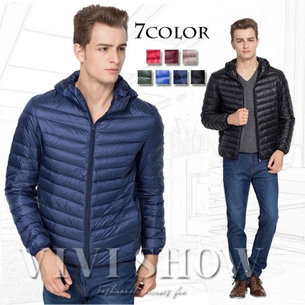 ダウンジャケット メンズ 暖 ジャケット 軽め ライトアウター 立ち襟 薄手ジャケット 防寒 ダウンジャケット 大切な人へのギフト探し Www Quartzhotel Mx