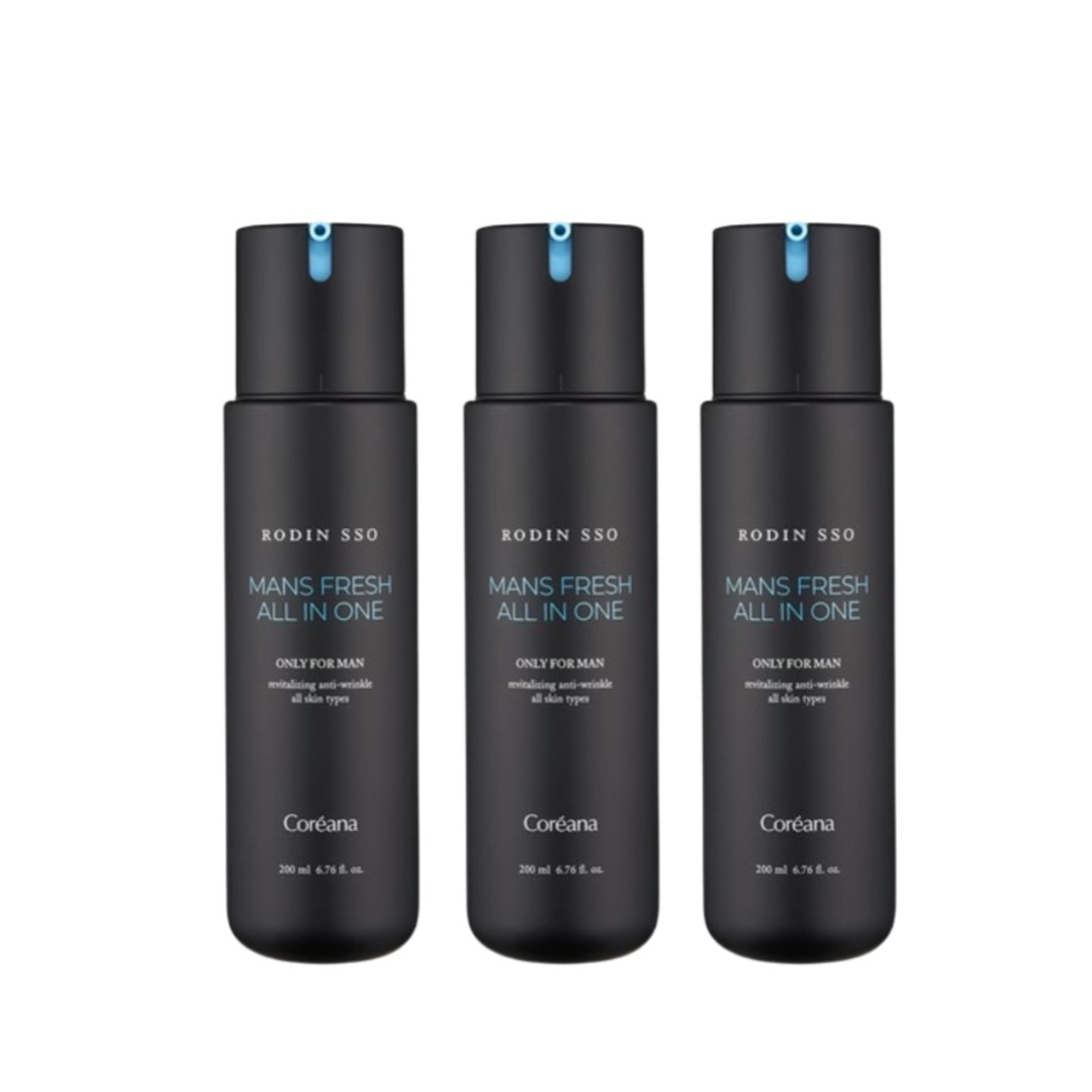 ソオム フレッシュ 男性 オールインワン スキンローション200ml 3個