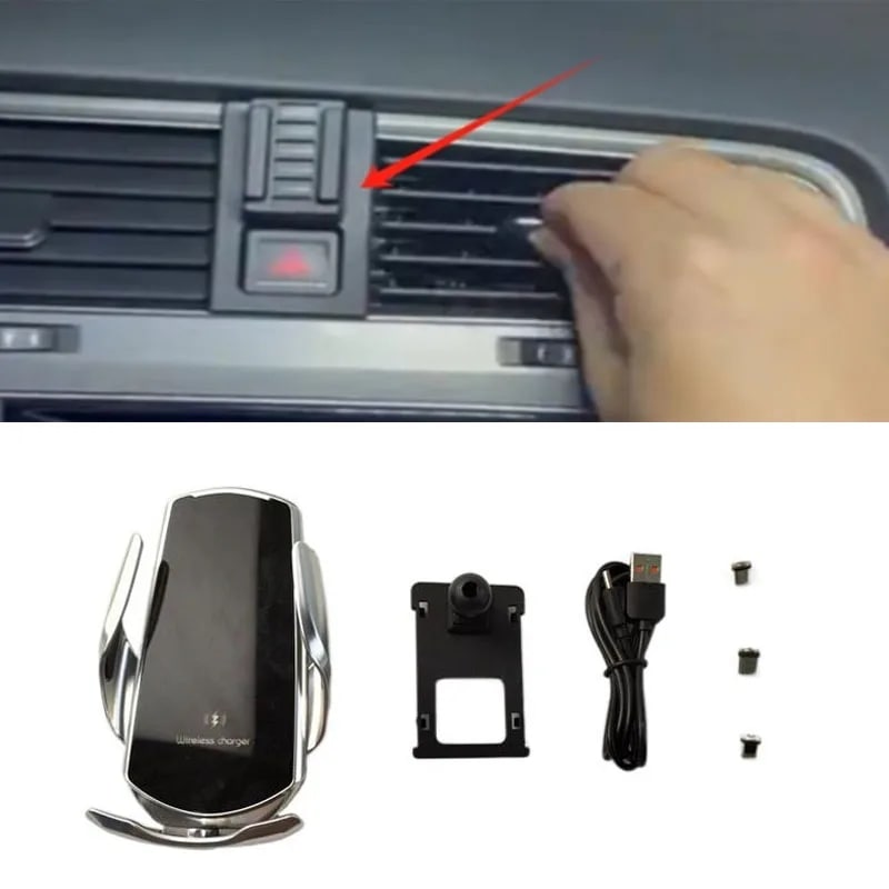 ワイヤレスカーフォンホルダー,15W,急速充電,2014-2020フォルクスワーゲンvwゴルフ7mk7用自動タイト充電器 - 34