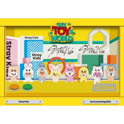 Stray Kids Fan Connecting 2024 SKZ TOY WORLD Blu-ray Disc+PHOTO BOOK 通常盤 新品未開封