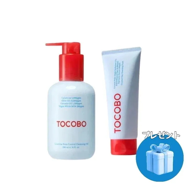 ココナッツクレイクレンジングフォーム150ml+カラミンフォアコントロールクレンジングオイル 200ml