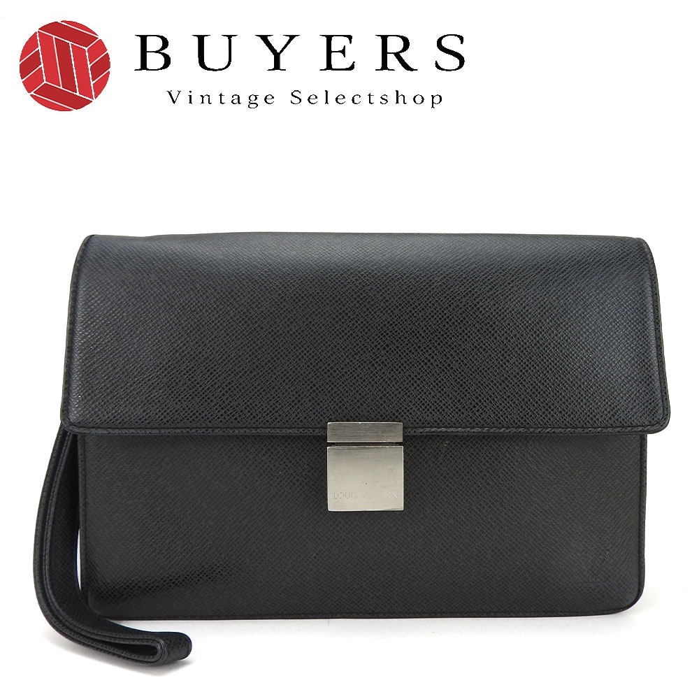 中古 ルイヴィトン セカンドバック クラッチ セレンガ M30782 タイガ レザー 革 アルドワーズ ブラック 黒 ビジネス 大人 メンズ 男性 LV LOUIS VUITTON second 25,696円