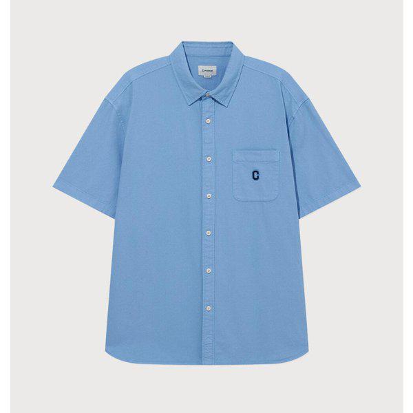 ピグメントハーフシャツ B1 CO2502SS31 BL LM IV LP