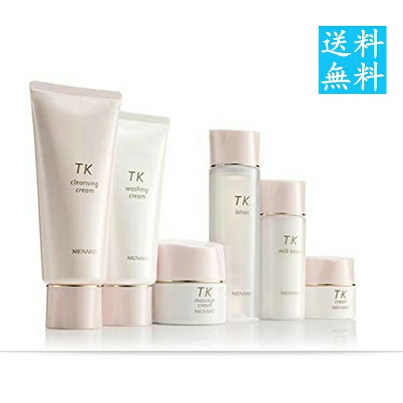 メナードTK6点セット「クレンジングクリーム・ウォッシングクリーム・マッサージクリーム・ローション・ミルクローション・クリーム」
